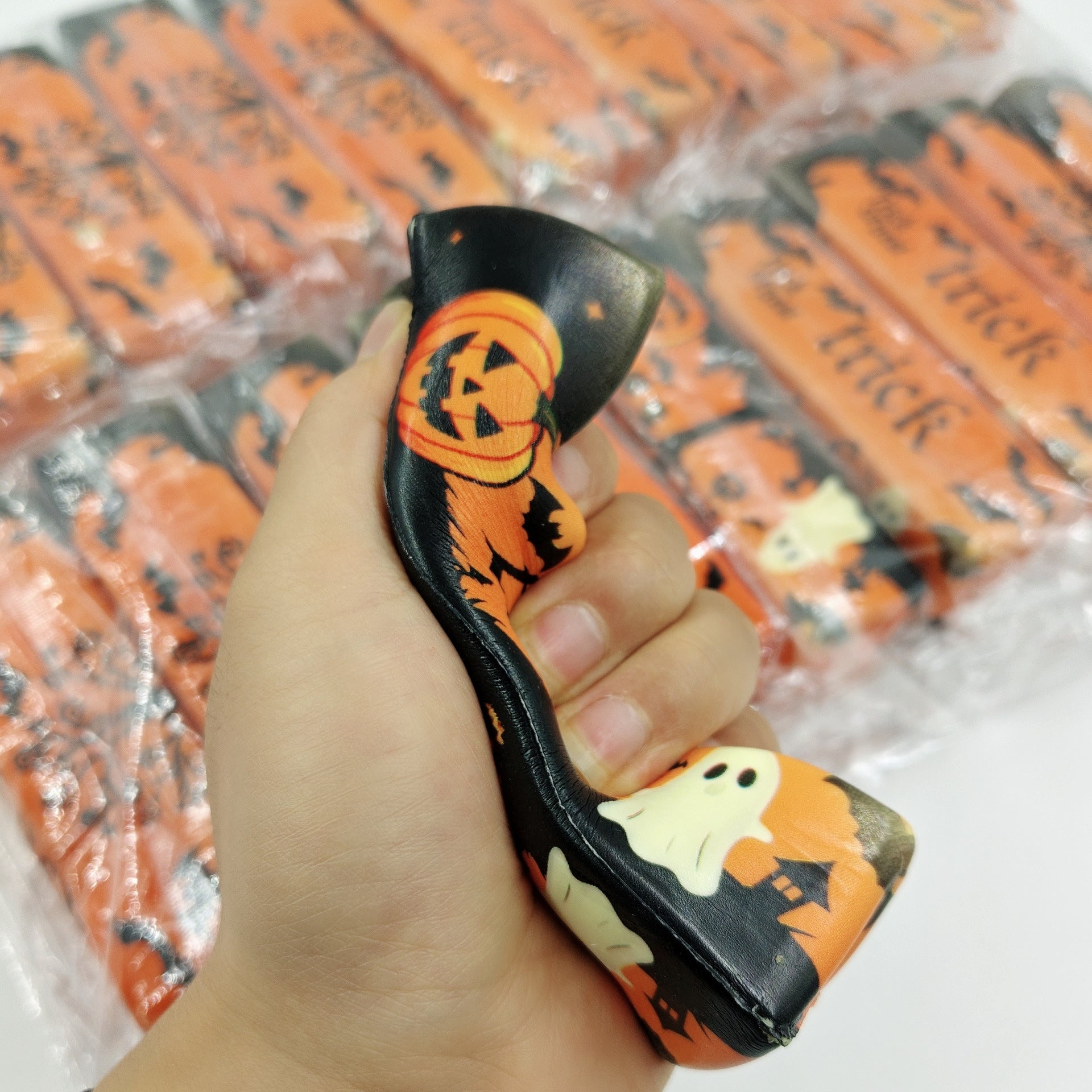OozeJoy Halloween Slow-Rising Squeeze Toy — Trick or Treat Sensory Fidget | Stress Relief