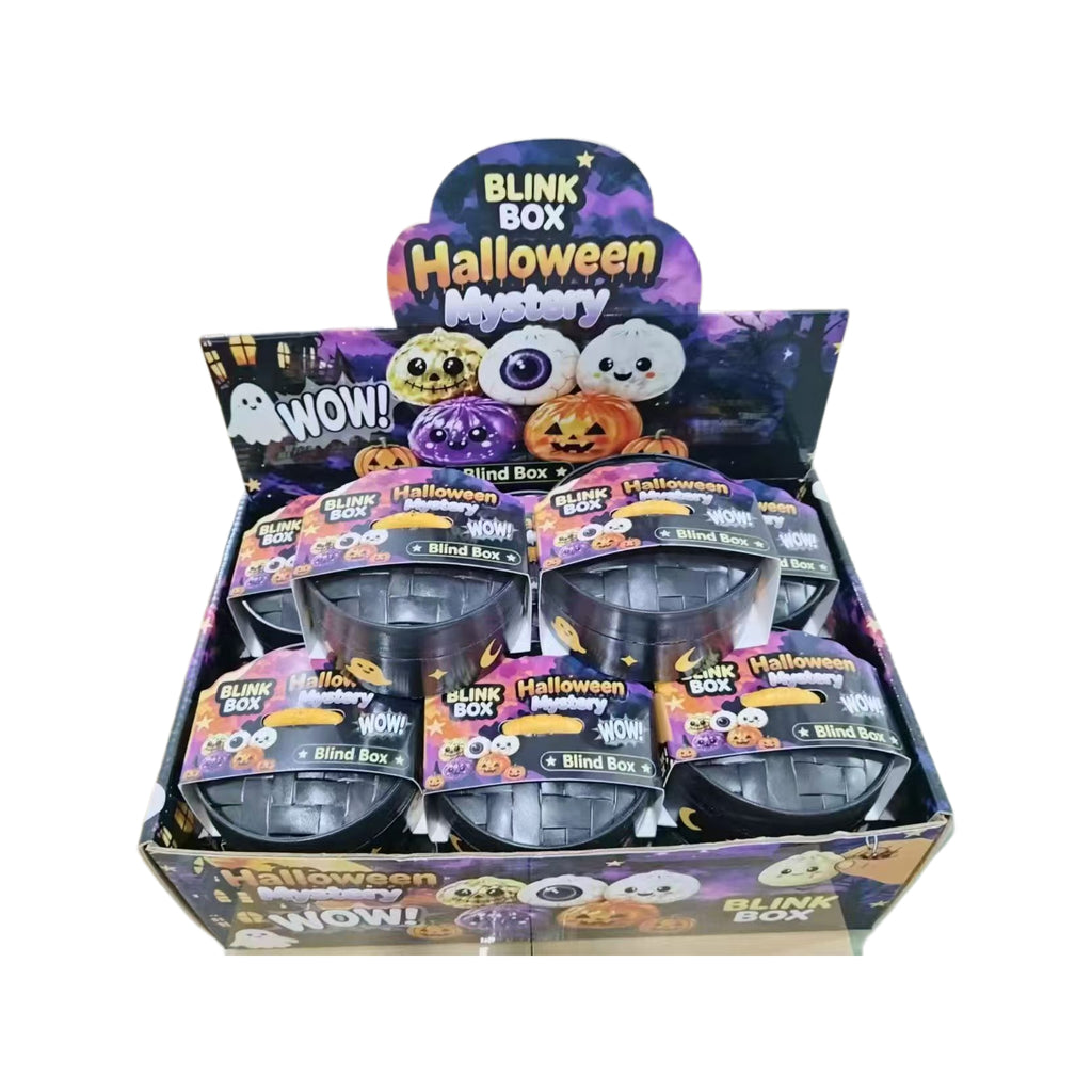 OozeJoy Halloween Mystery Blind Box — Spooky Dumpling Squeeze Toy | Stress Relief Fidget