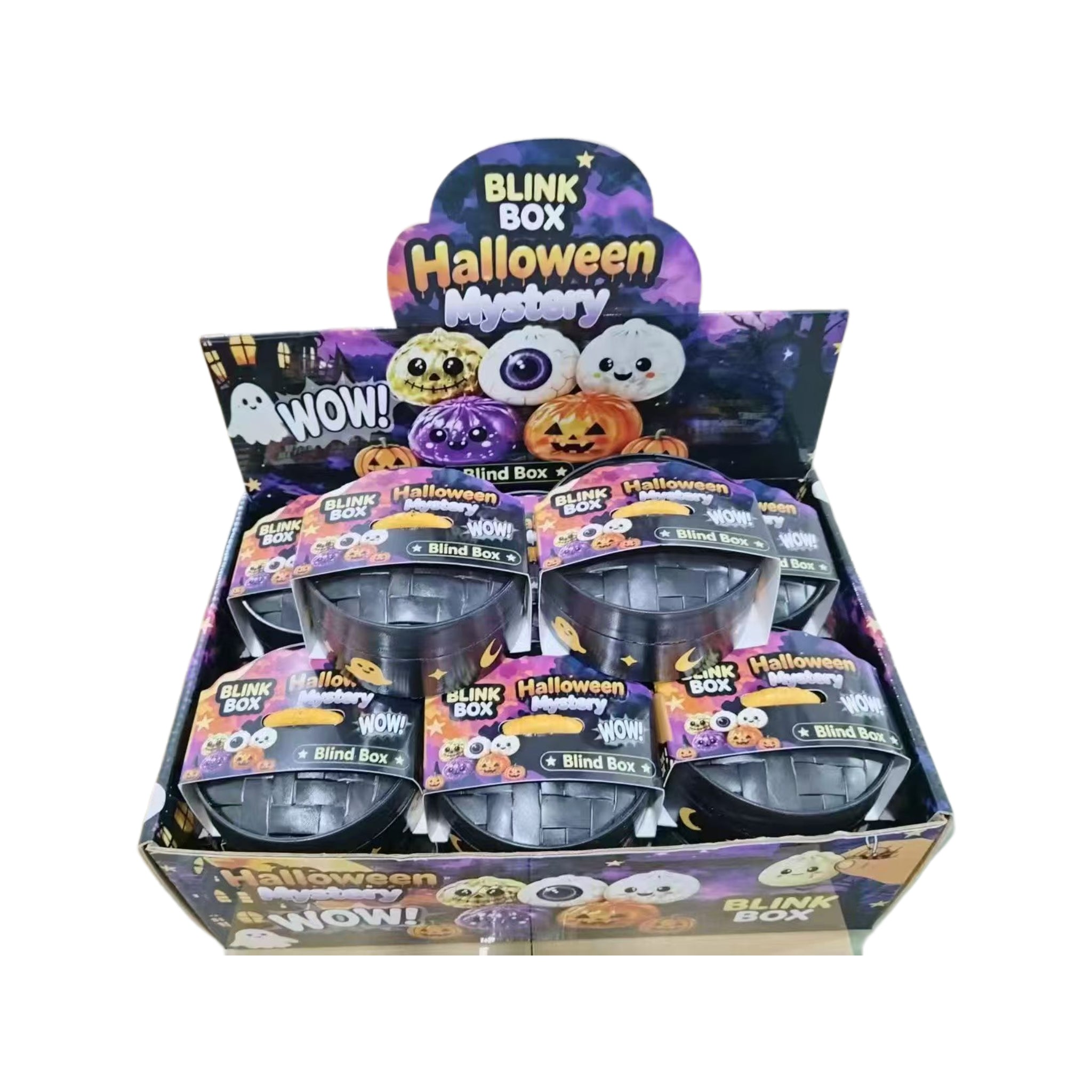 OozeJoy Halloween Mystery Blind Box — Spooky Dumpling Squeeze Toy | Stress Relief Fidget