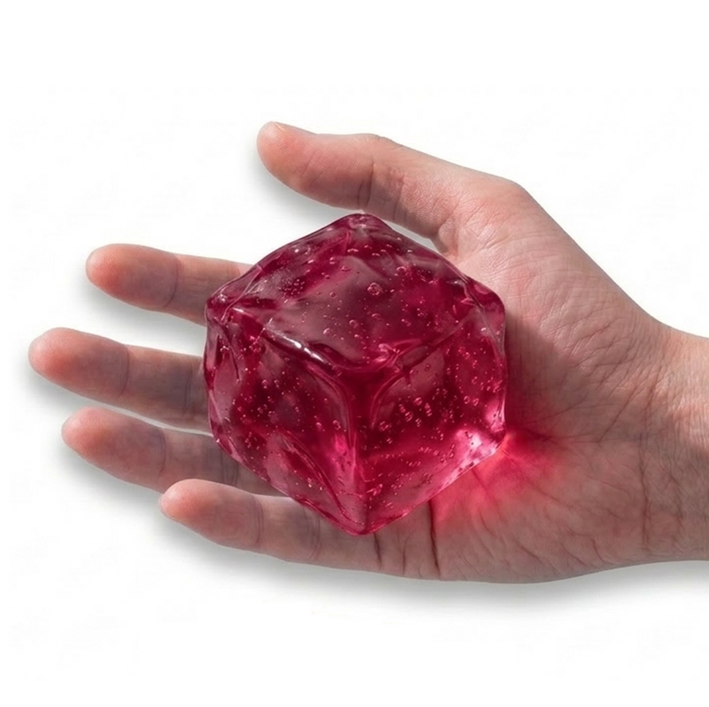 oozejoy Jumbo Maltose Crystal Cube – The Ultra-Dense "Slow-Motion" Stress Reliever
