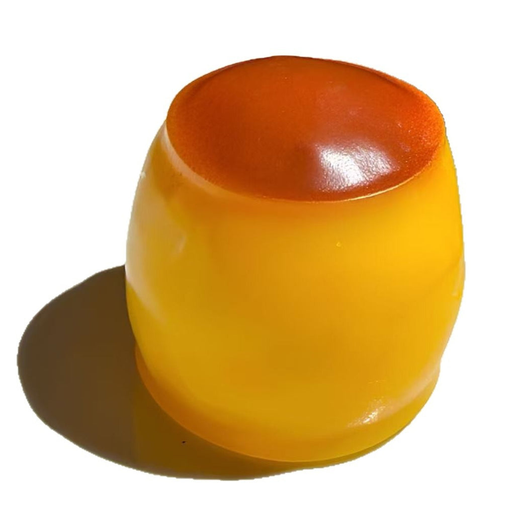 OozeJoy Caramel Crunch Pudding Squishy — Moldable ASMR Fidget | Stress Relief Desk Toy