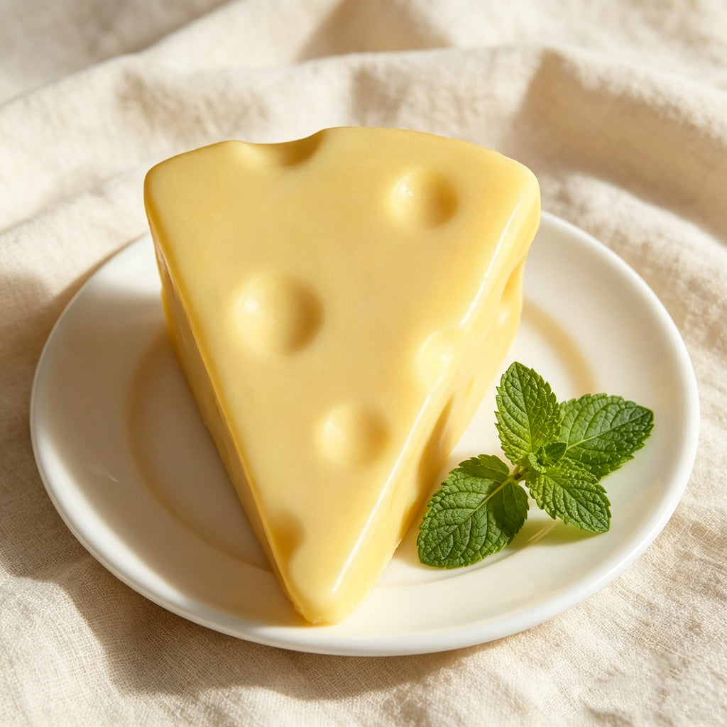 oozejoy Kawaii Swiss Cheese Squishy – Ultra-Soft Slow Rising Stress Relief Toy