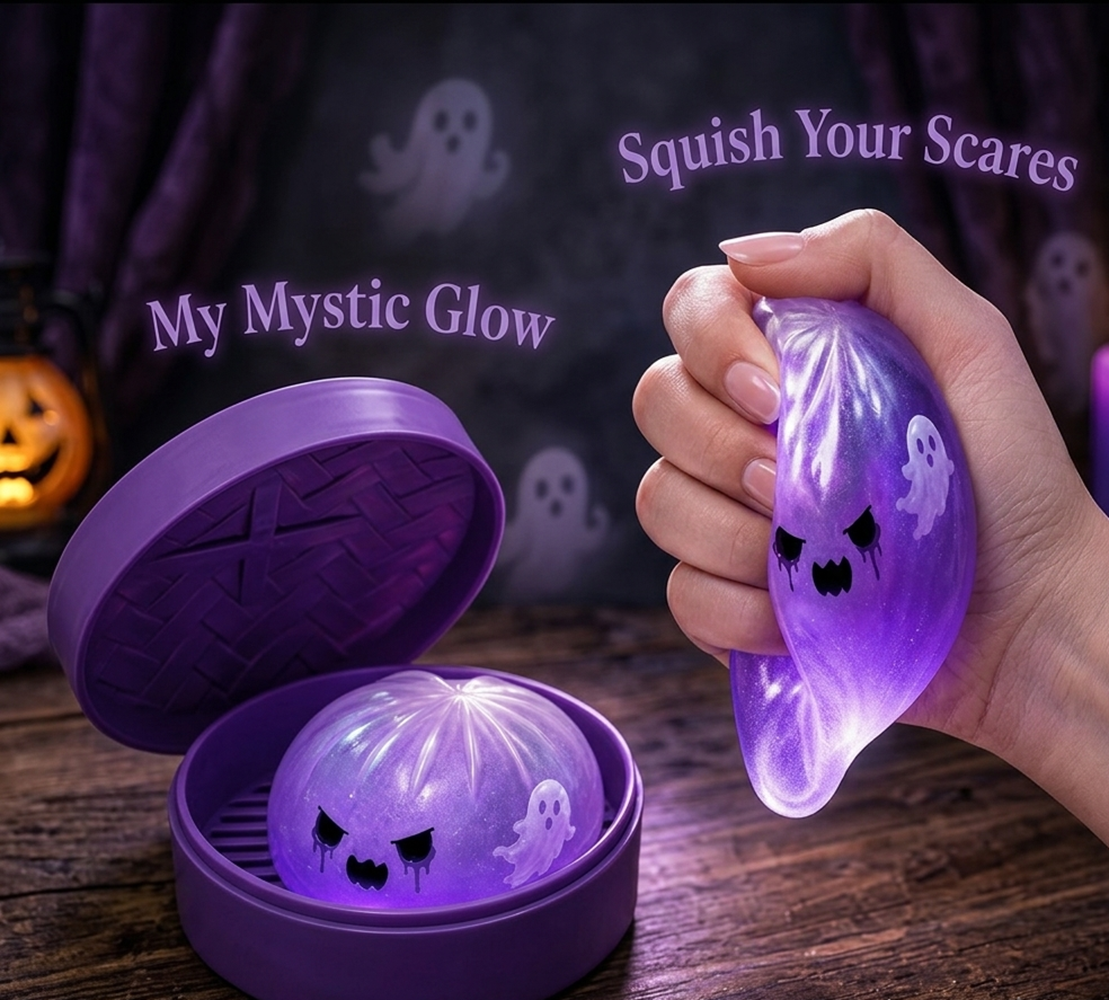 OozeJoy Ghost — Halloween Squishy Stress Toy