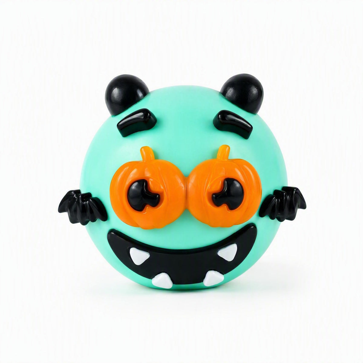 DIY Halloween Monster Face Swap Squeeze Ball – Spooky Slow-Rising Sensory Fidget Toy (3.93")