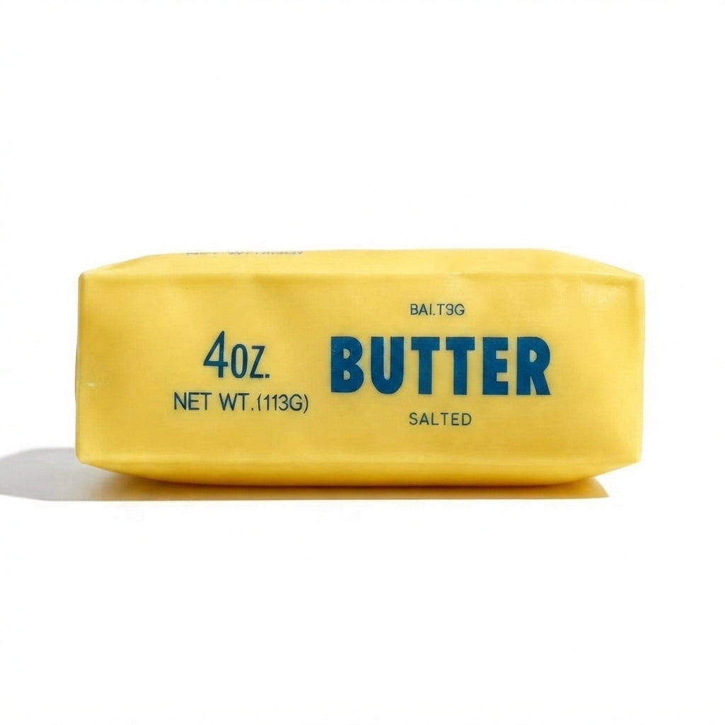 OozeJoy ASMR Butter Block Squishy — Crunchy Sensory Fidget | Stress Relief Desk Toy